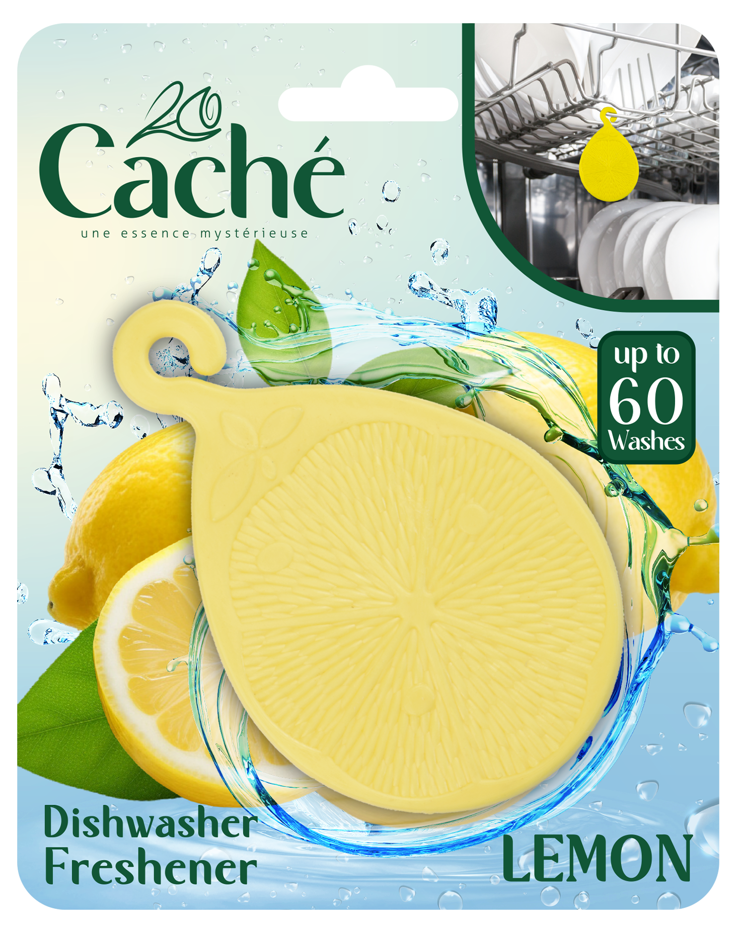 CACHÉ DISH WASHER FRESHENER LEMON 13 GR